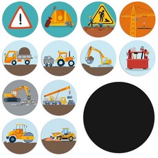 Geeee 24개 화장실 변기에 소변을 보는 배변 훈련 스티커 공개 차트 재사용 가능한 소변 데칼, Construction