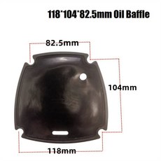 공기 압축기 1pc 오일 배플 고무 플레이트 와셔 액세서리 가스켓 펌프, 118x104x82 5mm, China Mainland, 118x104x82 5mm