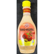 오뚜기 사우전드아일랜드드레싱 500g X6, 6개