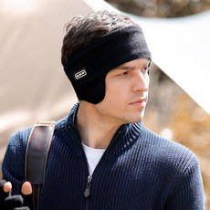 남성용 스포츠 겨울 방한 밴드형 귀마개 이어워머, 1개, 상세페이지 참조