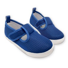 台灣製輕量休閒幼稚園室內鞋 藍色