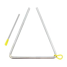 이앤마켓 학습용 악기 트라이앵글 트라이앵글악기 교구트라이앵글 악기트라이앵글 악기연주 음악놀이, 1개