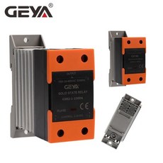 GEYA GSR2 1 SSR 10A 25A DIN 레일 장착형 솔리드 스테이트 릴레이 단상 히트 싱크 포함 DD AA, 05 GSR2 1 10A, 01   Mainland, 03 현재 범위 1