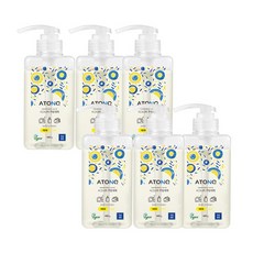 [아토앤오투] 시그니처 주방세제 레몬향 6개, 480g