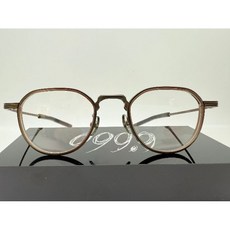 寶翔眼鏡#FourNines S990T卡其色，日本FourNines光學品牌，舒適輕巧，時尚百搭, 1個