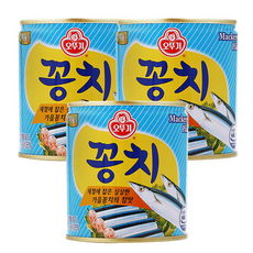 오뚜기 꽁치, 280g, 3개