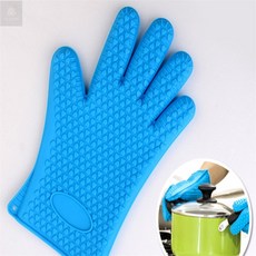 실리콘 오븐 장갑 내열 미끄럼 방지 안전한 요리 주방