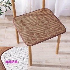 夏季麻將涼蓆坐墊 透氣加厚防滑, 九宮格加厚防滑,40*40cm