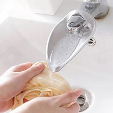 아동 수도꼭지 연장 탭 손씻기 보조기, 베이지, 1개