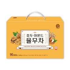 우리차 송원식품 호두 아몬드 율무차 90p, 18g, 90개입, 1개