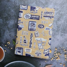 【美式風格】書衣 書套 可調式 布書衣 A6 A5 B6 50K 25K 32K 20K 16K, 1個