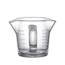 70/150ML 에스프레소 유리 컵 측정 컵 우유 라떼 주전자 커피 용품 주방 다이닝 & 바 머그컵 Drinkware Dou, 01 Glass Cup, 01 Short-70ml