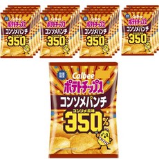 Calbee 卡樂比 玉米清湯風味洋芋片350%, 12個, 52g