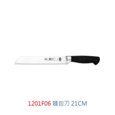 六協鍛造麵包刀 吐司刀 麵包刀 鍛造鋸齒麵包刀 鋸齒吐司刀, 1個, 1201F06 麵包刀21cm