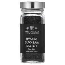 건강챙기세요 The Spice Lab 하와이 블랙라바 바다 소금 가는 소금 121g(4.3oz) 백살까지오래오래, TheSpiceLab하와이블랙라바바다소금가는소금121g, 121g, 1개