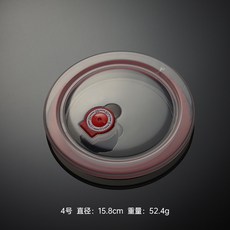 密封保鮮碗蓋子防漏不銹鋼陶瓷碗蓋微波爐專用加熱蓋PP含註硅膠, 6英寸 15cm, 1個