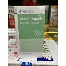 維格 綠蜂膠軟膠囊 30粒/瓶, 1個