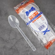 다용도 일회용 개별 포장 배달 수저 숟가락 젓가락, 1세트