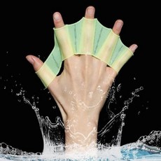 유오키 장비 휴대가 물놀이 간편한 스포츠 즐거운 용품 미니 수영 수상 오리손 워터파크 사이즈, SIS-509 오리손(2P)_형광그린_M