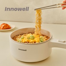 이노웰 세라믹 코팅 멀티쿠커 가정용 전기냄비 2L, EX-60B