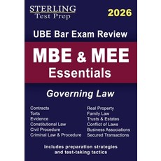 (英文圖書)MBE & MEE Essentials: UBE Bar Exam Governing Law 平裝版, Sterling Test Prep, 英文
