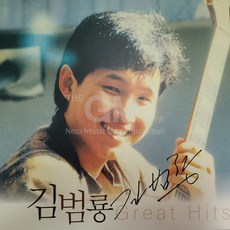 JT (더지엠)1LP_김범룡-Great Hits (500장) 트롯 가요