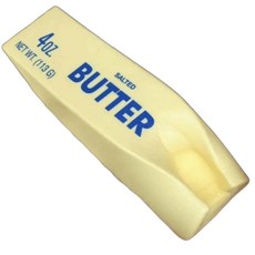 호플 14cm 리얼 버터 스퀴시 말랑이 Salted Butter 4oz 쫀득한 버터바, 1개, 옐로우