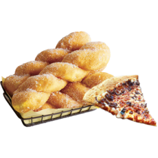 냉동 찹쌀 꽈배기 생지 앙금꽈배기 30개 단팥 고구마 카스타드 피자, 피자꽈배기
