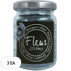 Fleur 글리터 파우더 90g, LIGHT BLUE, 3개