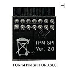 멀티 모듈 14 마더보드 TPM 암호화 지원 핀 카드 20-1 보안 원격 핀 브랜드 버전 핀 12 18 2.0 2.0, 8) 14 Pin SPI FOR ASUS