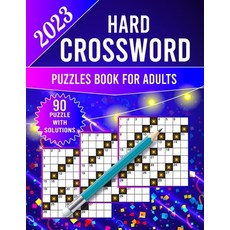 (영문도서) 2023 Hard Crossword Puzzles Book For Adults: New Only Hard Crossword Puzzles For Adults And S... Paperback, Independently Published, English, 9798866624423