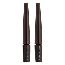 CHIFURE 液態眼線筆 S, 2個, 23深棕色