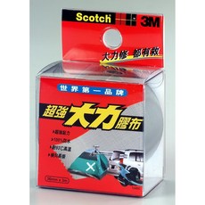 3M 大力膠帶 灰色/黑色 36mm*3M 耐用型膠帶 修繕膠帶, 1個, 灰色大力膠帶