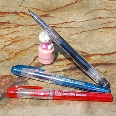 일본산 플래티넘 만년필 New 프레피 0.5mm M촉, 본상품선택, 레드, 본상품선택