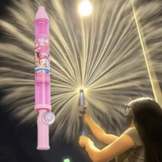 하루템 성인용 스프링쿨러 분수 물총 워터건 물폭죽 워터샷, 핑크, 1개