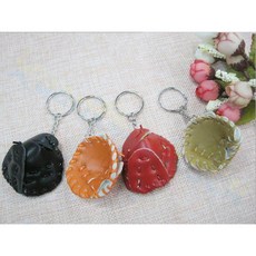 학생 AD 키체인 기념품 키링 학교 프로 야구 미니 펜던트 선물 20 글러브, Baseball glove, 1개