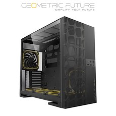 Geometric Future 幾何未來 Model 5 Vent 鐵扇 網孔面板 5風扇版 全黑