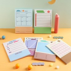 7321디자인 투웨이 스티키 스케줄러 3P세트, 1개, 40매, 메모패드