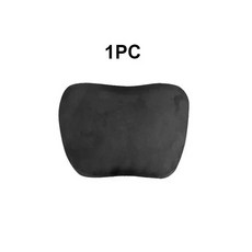 목쿠션 목베개 문레스트 헤드레스트 헤스트2개 자동차목베개 블랙, Black 1Pc