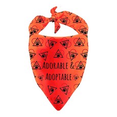 Rescue Dogs 반다나 사랑스럽고 입양 가능한 강아지 스카프 입양견을 위한 특별한 선물 가능 216616, Rescue Dogs 반다나 사랑스럽고 입양 가능한 강