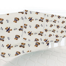 아기 방수 패드 순면 휴대용 배변훈련 유아 방수 매트 기저귀 테디베어 반려동물 강아지 고양이 요실금