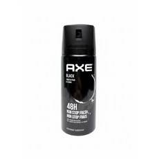 AXE 黑色動感香體噴霧 48小時長效制汗, 1個, 150ml