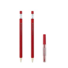 핑크풋 500 채점펜 2.0mm, 01 RED 채점펜2+리필1, 1세트