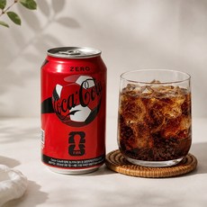 북중미 피파 월드컵 한정판ㅣ 코카콜라 제로 355ml X 24캔 뚱캔 업소용