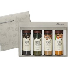 (오직미)밥할때 영양쌀 자연미담 4종 선물세트(420gx4개) 명성제분 보틀형, 1개