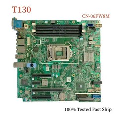 DELL POWEREDGE T130 완료 메인보드 A1151 CN 6FW8M 타워 06FW8M 13126 빠른 DDR4 테스트 마더보드용