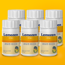[US정품] 고체레몬즙 레모젠 텐이어 증발레몬즙 콜라겐 정, 50정, 6개