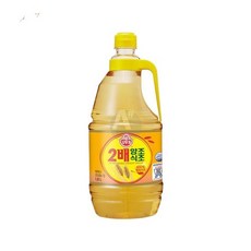 오뚜기 2배양조식초 1.8L 두배식초 발효식초 업소용 요리식초 2배식초 두배식초 대용량식초, 없음