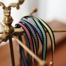 리본빌 자카드리본 10마 자수리본 레이스 스트랩 DIY 9M, 1개, A. 폴리쉬 사선 10mm폭(오렌지)