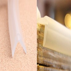 착착 투명 모서리보호대 벽코너 모퉁이가드 얇은고무캡, 특대